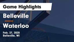 Belleville  vs Waterloo  Game Highlights - Feb. 27, 2020