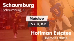 Matchup: Schaumburg High vs. Hoffman Estates  2016