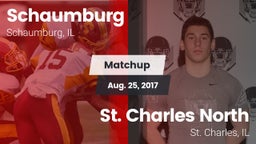 Matchup: Schaumburg High vs. St. Charles North  2017