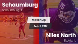 Matchup: Schaumburg High vs. Niles North  2017