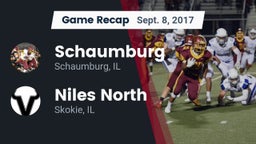 Recap: Schaumburg  vs. Niles North  2017