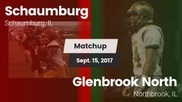 Matchup: Schaumburg High vs. Glenbrook North  2017