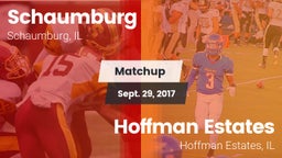 Matchup: Schaumburg High vs. Hoffman Estates  2017