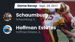 Recap: Schaumburg  vs. Hoffman Estates  2017