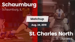 Matchup: Schaumburg High vs. St. Charles North  2018