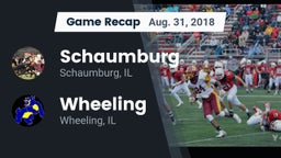 Recap: Schaumburg  vs. Wheeling  2018
