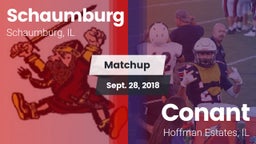 Matchup: Schaumburg High vs. Conant  2018
