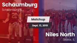 Matchup: Schaumburg High vs. Niles North  2019