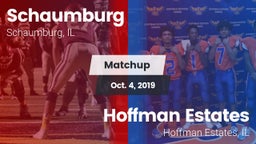 Matchup: Schaumburg High vs. Hoffman Estates  2019