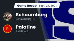 Recap: Schaumburg  vs. Palatine  2021