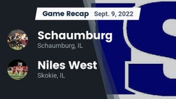 Recap: Schaumburg  vs. Niles West  2022