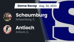 Recap: Schaumburg  vs. Antioch  2023