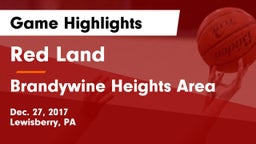 Red Land  vs Brandywine Heights Area Game Highlights - Dec. 27, 2017