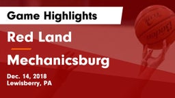 Red Land  vs Mechanicsburg  Game Highlights - Dec. 14, 2018