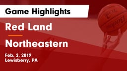 Red Land  vs Northeastern Game Highlights - Feb. 2, 2019