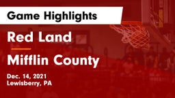 Red Land  vs Mifflin County  Game Highlights - Dec. 14, 2021