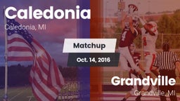 Matchup: Caledonia High vs. Grandville  2016