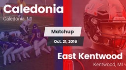 Matchup: Caledonia High vs. East Kentwood  2016