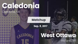 Matchup: Caledonia High vs. West Ottawa  2017