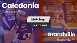 Matchup: Caledonia High vs. Grandville  2017