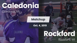 Matchup: Caledonia High vs. Rockford  2019