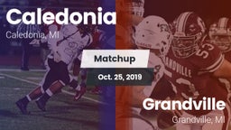 Matchup: Caledonia High vs. Grandville  2019