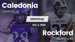 Matchup: Caledonia High vs. Rockford  2020