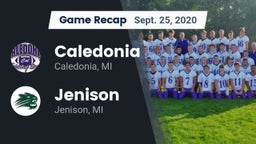 Recap: Caledonia  vs. Jenison   2020