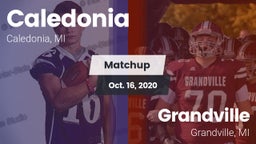 Matchup: Caledonia High vs. Grandville  2020