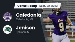 Recap: Caledonia  vs. Jenison   2023