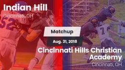 Matchup: Indian Hill vs. Cincinnati Hills Christian Academy 2018