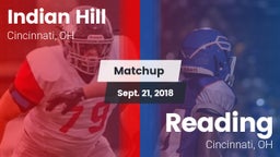 Matchup: Indian Hill vs. Reading  2018