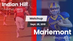Matchup: Indian Hill vs. Mariemont  2018