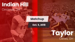 Matchup: Indian Hill vs. Taylor  2018