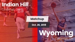 Matchup: Indian Hill vs. Wyoming  2018