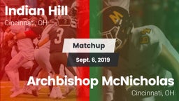 Matchup: Indian Hill vs. Archbishop McNicholas  2019