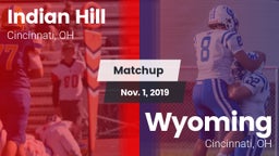 Matchup: Indian Hill vs. Wyoming  2019