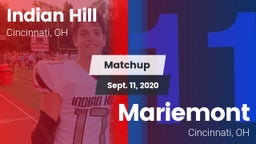 Matchup: Indian Hill vs. Mariemont  2020