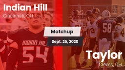 Matchup: Indian Hill vs. Taylor  2020