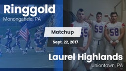 Matchup: Ringgold  vs. Laurel Highlands  2017