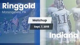 Matchup: Ringgold  vs. Indiana  2018