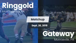 Matchup: Ringgold  vs. Gateway  2019
