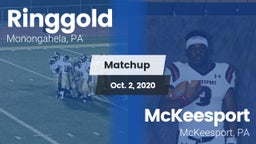 Matchup: Ringgold  vs. McKeesport  2020