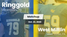 Matchup: Ringgold  vs. West Mifflin  2020