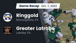 Recap: Ringgold  vs. Greater Latrobe  2022