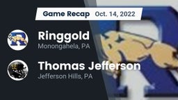 Recap: Ringgold  vs. Thomas Jefferson  2022