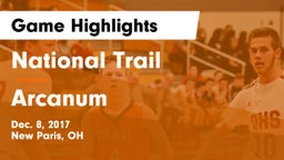 National Trail  vs Arcanum  Game Highlights - Dec. 8, 2017