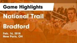 National Trail  vs Bradford  Game Highlights - Feb. 16, 2018