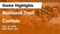 National Trail  vs Carlisle  Game Highlights - Feb. 24, 2018