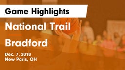 National Trail  vs Bradford  Game Highlights - Dec. 7, 2018